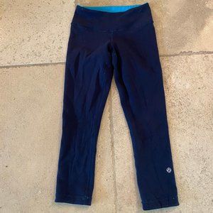 Lululemon Reversible Wunder Under Crop